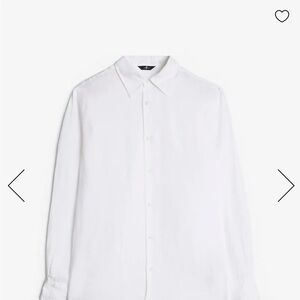 7 For All Mankind Crisp White Button Down Shirt